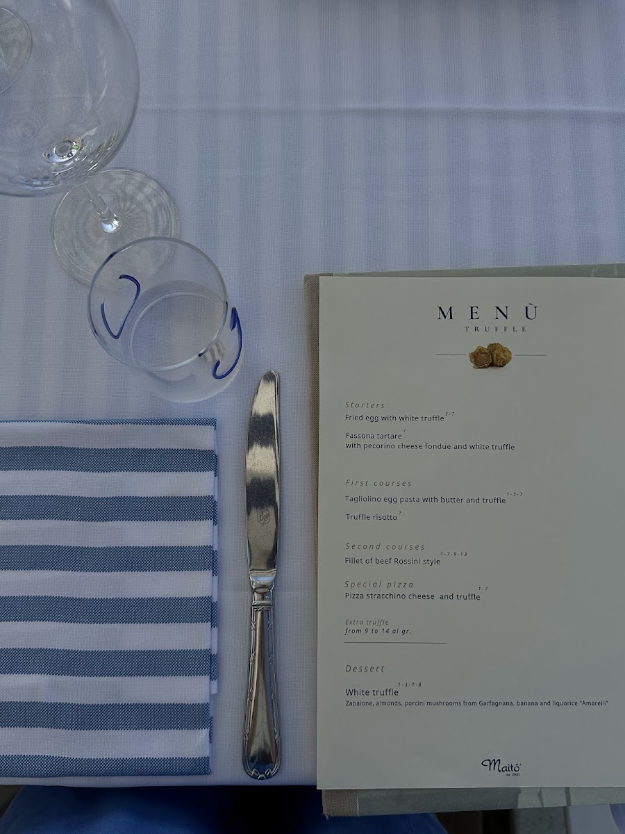 Menu Maito Dal 1960-2